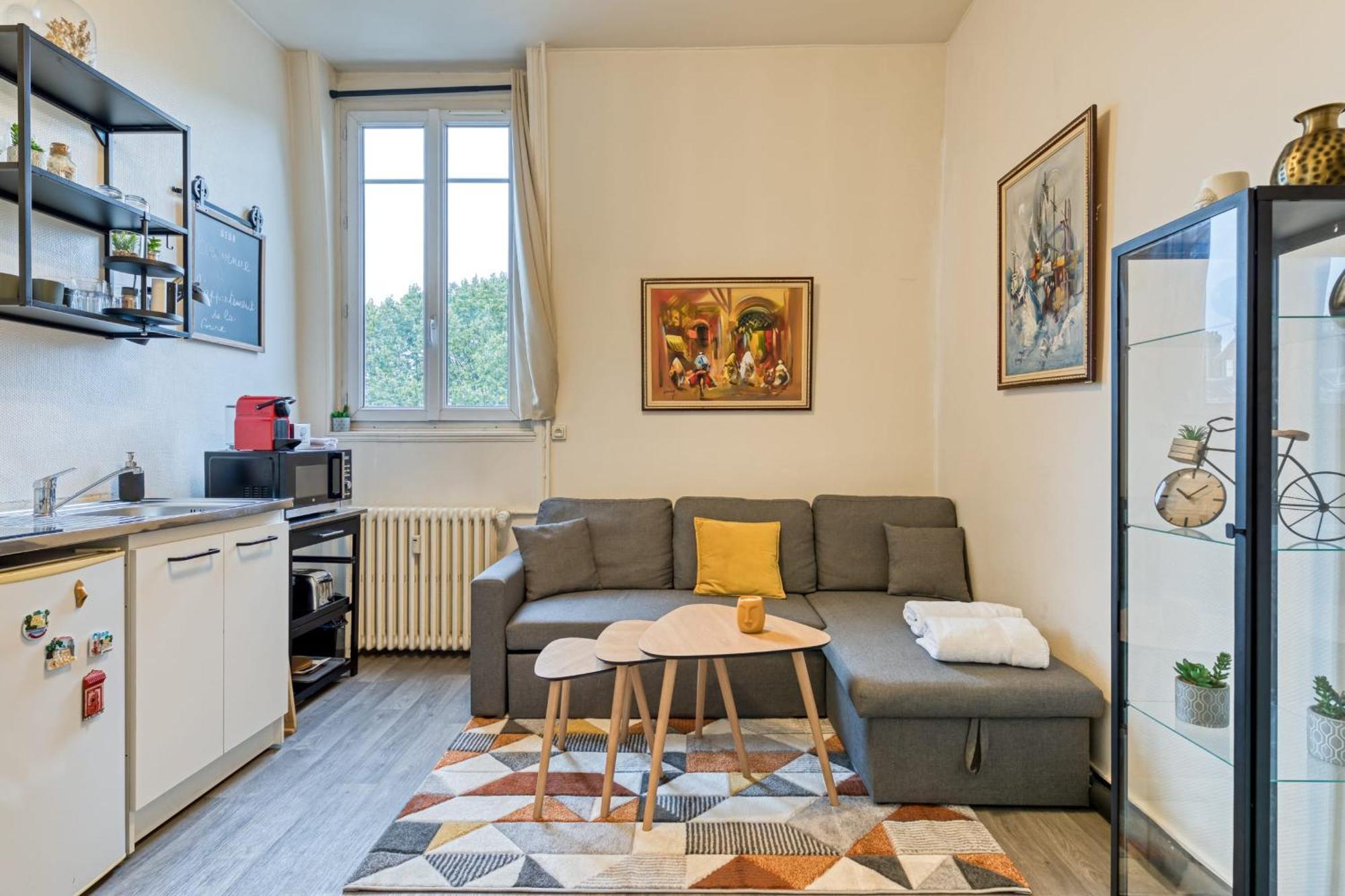 Appartement Gary Joli F2 Au Pied De La Gare De Rouen Extérieur photo